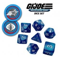 G.I. JOE -  DICE SET (ENGLISH) ROLEPLAY GAME RENEGADE GAME